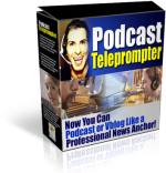 (image for) Podcast Teleprompter
